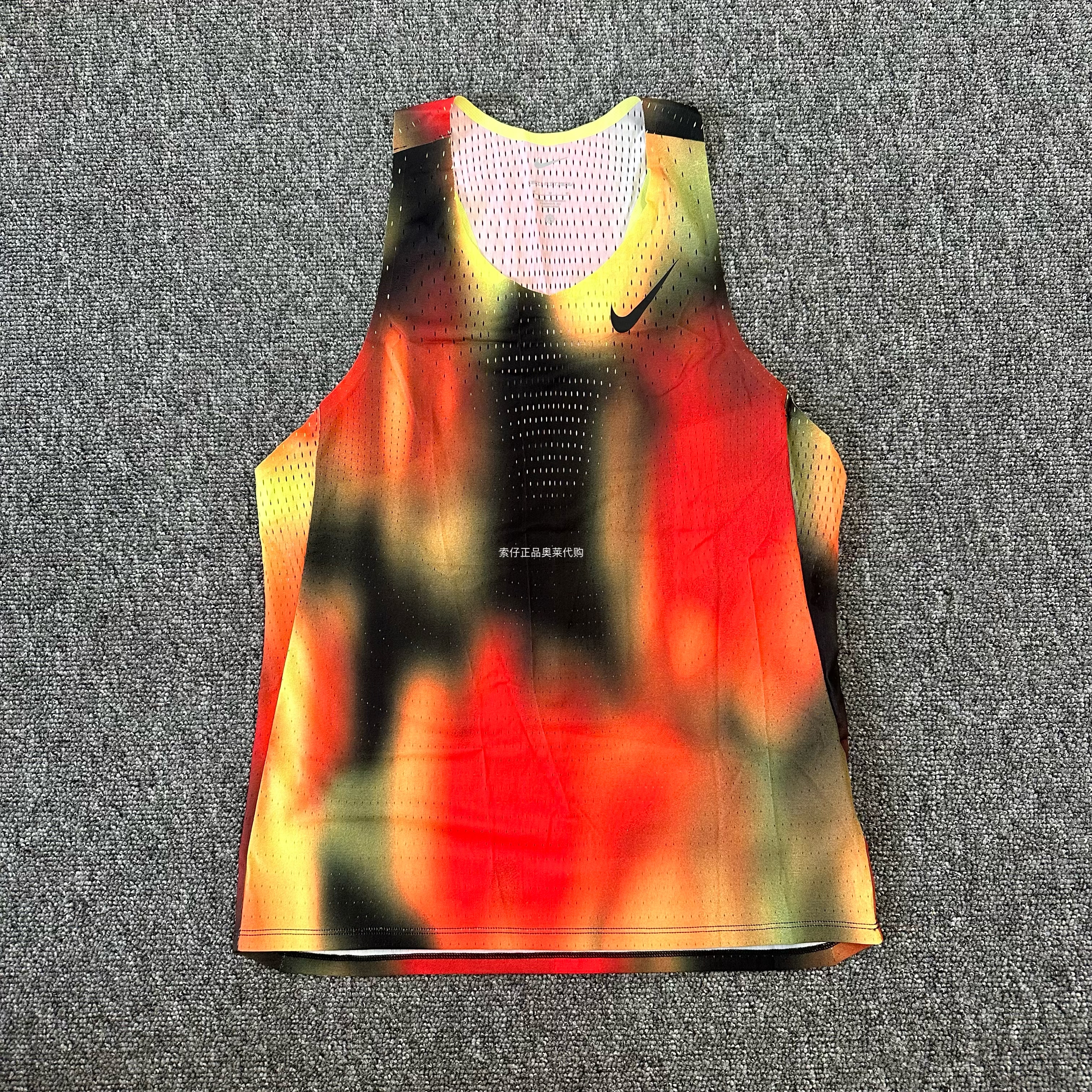 Nike耐克DRI-FIT ADV男子高端马拉松跑步运动速干透气背心 HJ3381