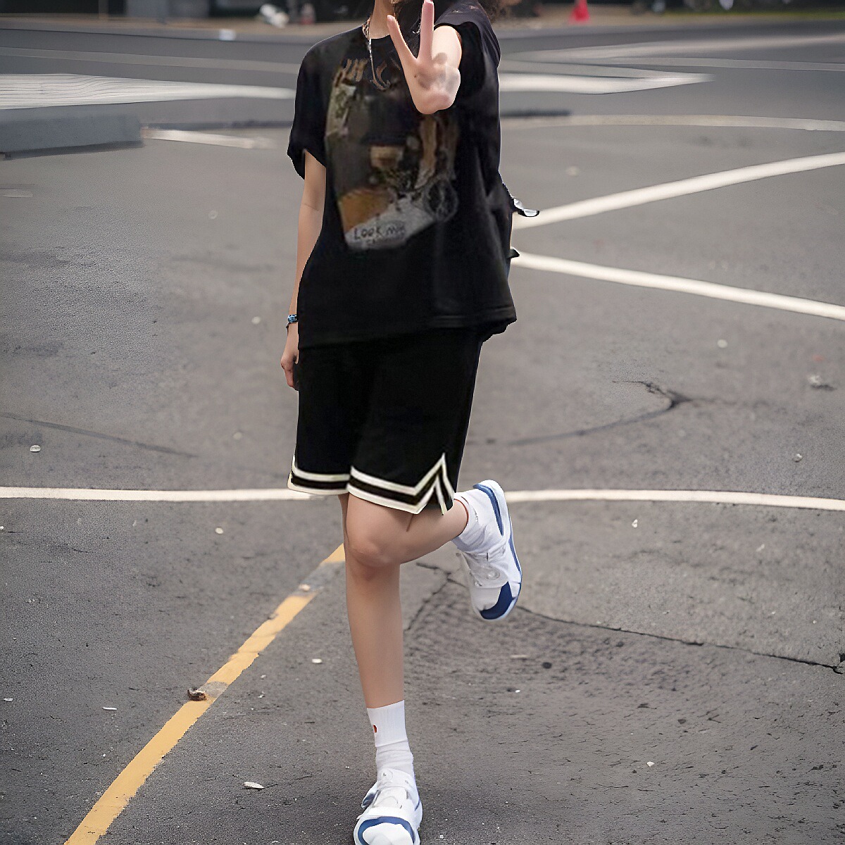 清仓捡漏阔腿运动跑步篮球短裤子