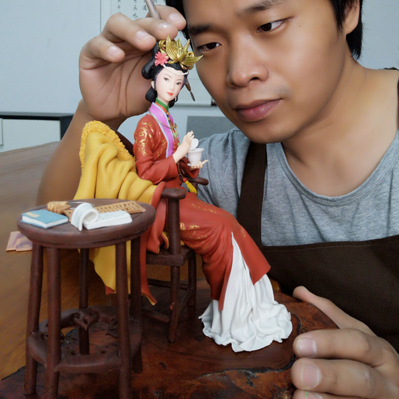 红楼梦金陵十二钗王熙凤中国传统文化人物收藏可定制真人头像礼物