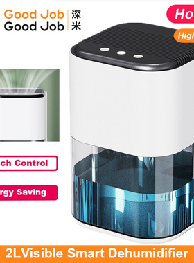 Smart Dehumidifier for Room / Home, Quiet with Auto Shut Off