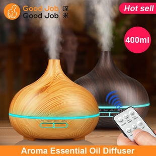 diffuser aroma humidifier vaporizer air essential 400ml oil