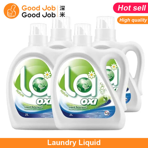 la OXI Laundry Detergent Liquid Soap High Efficiency Clean