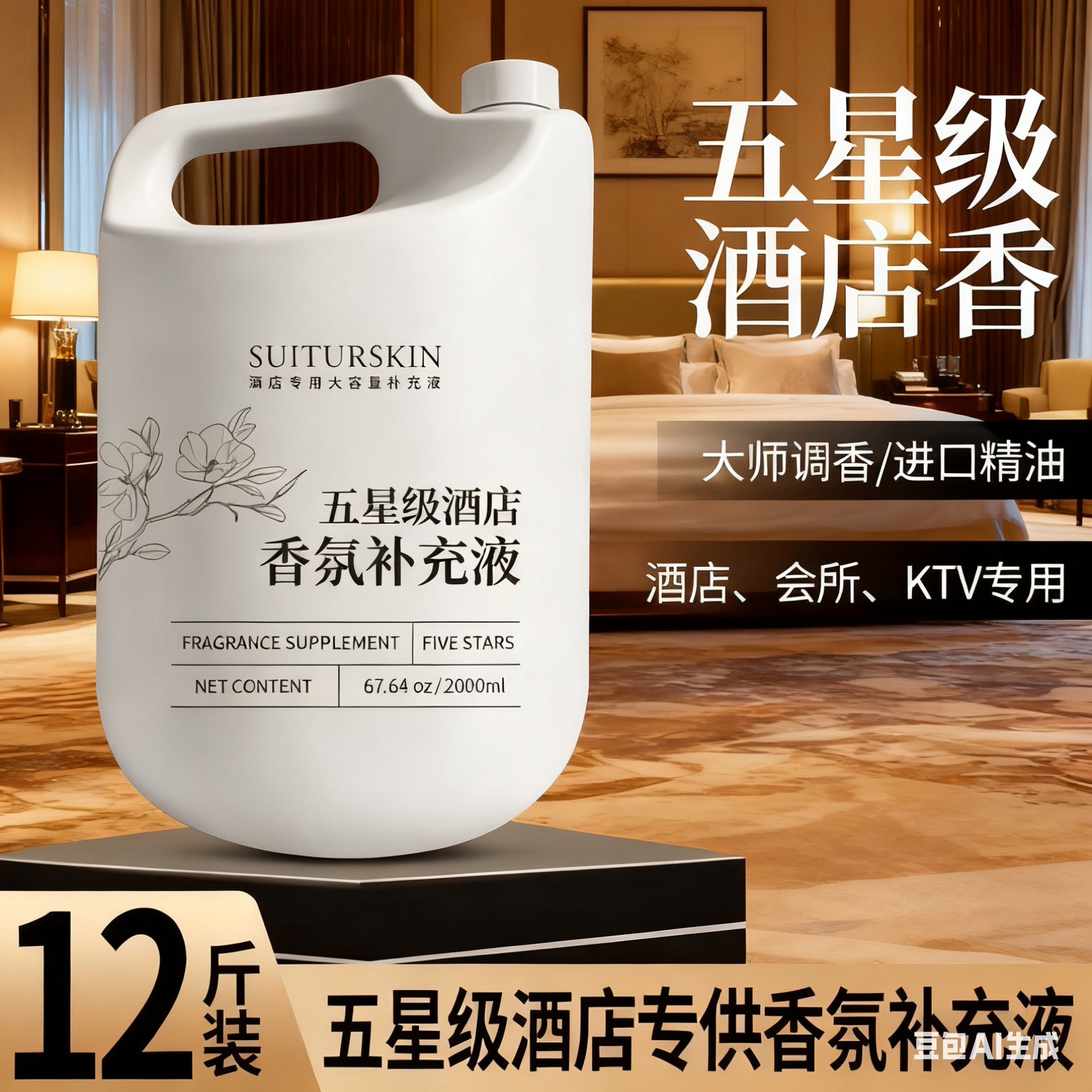 室内香水香薰无火香薰补充液室内家用持久留香氛补充液空气清新MD