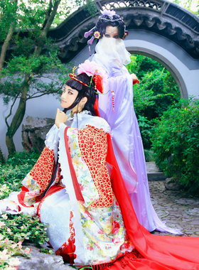 【琢玉撷珠】霹雳 绯羽怨姬 真人COS服