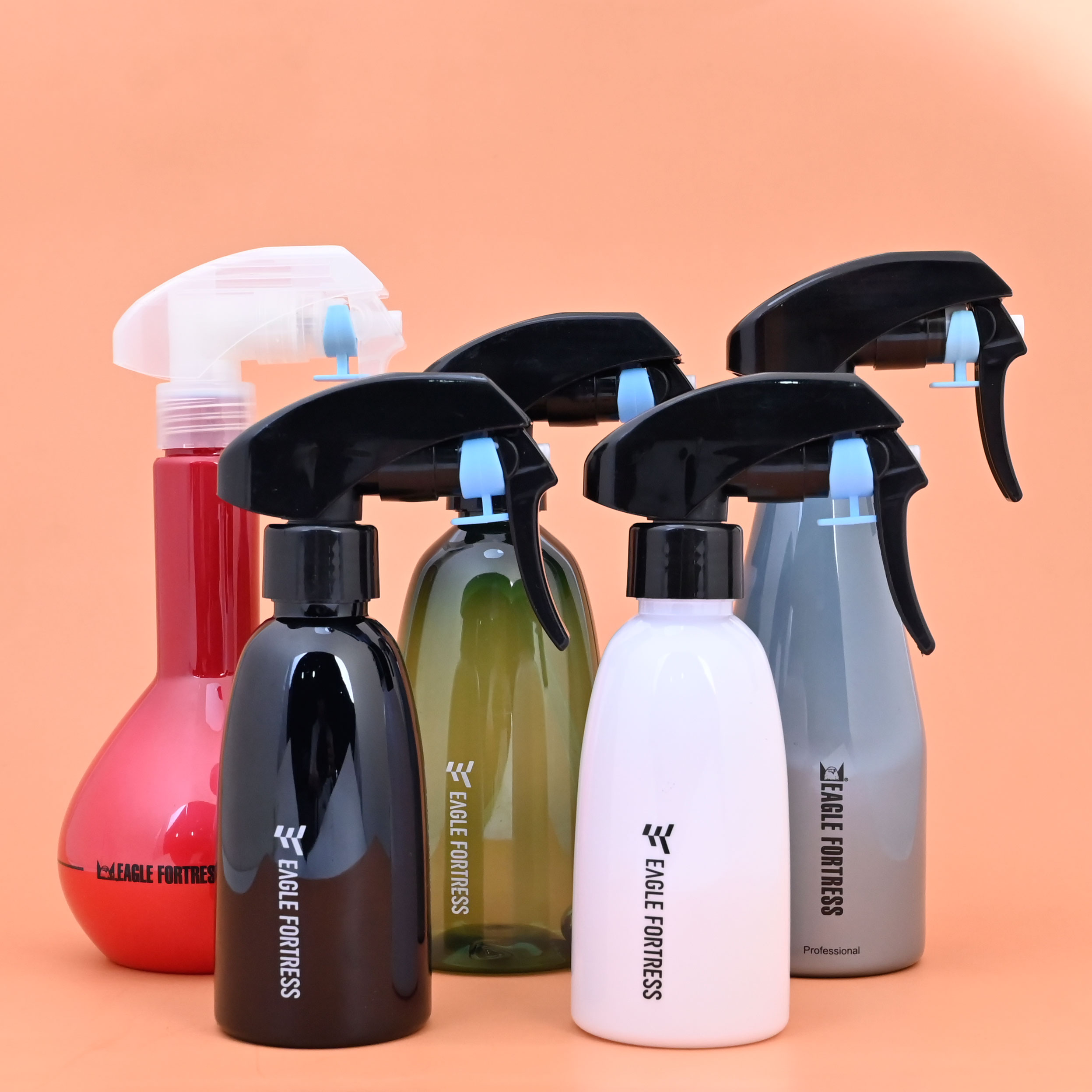 鹰堡理发喷水壶360度无死角高压细雾装美发发廊总监补水专用喷瓶