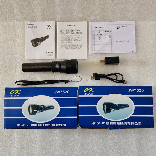 海洋王JW7520巡检手电筒2.5W强光