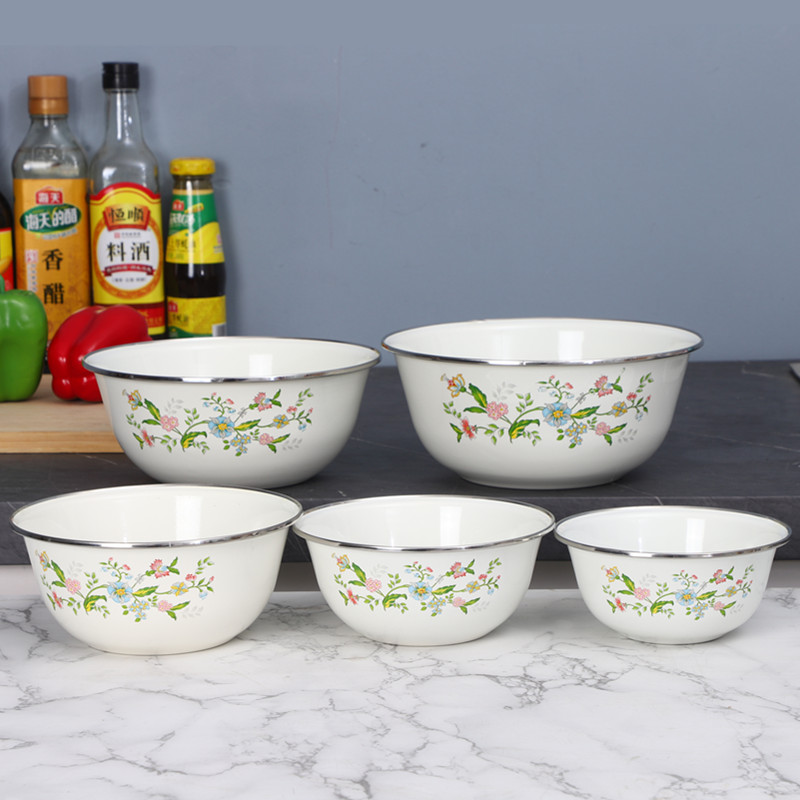 珐琅搪瓷碗汤盆饺子盆猪油厨房