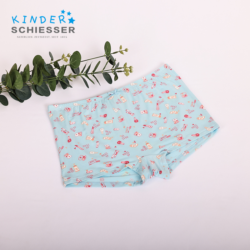 舒雅莫代尔女童印花平角内裤