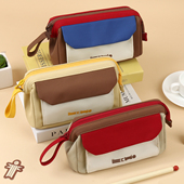 大容量强支撑吐司包 本木初品联名 echo航行日志 创意唯美高颜值牛津布化妆包多功能桌面收纳文具袋铅笔袋