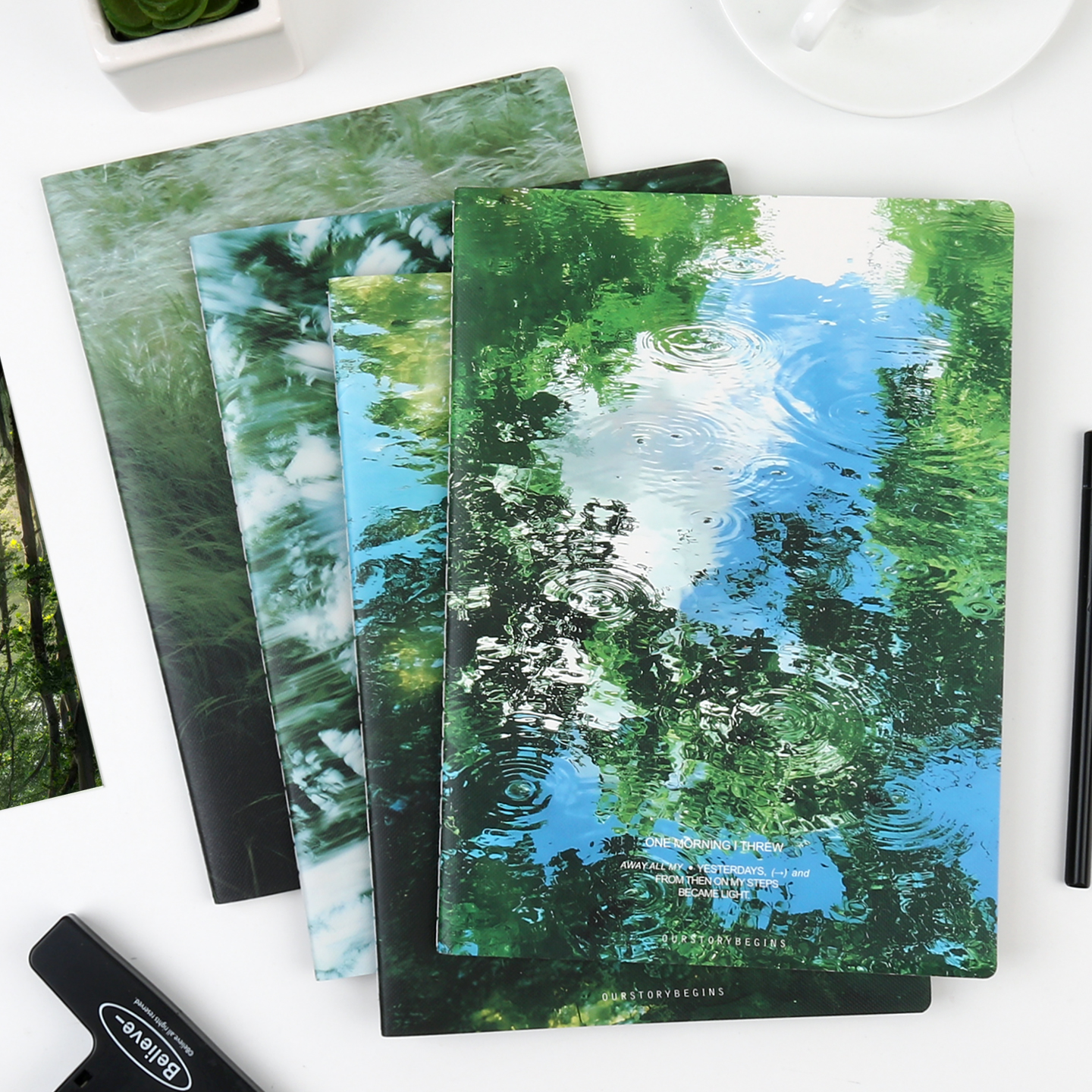 初品夏日碎影车线本横线笔记本