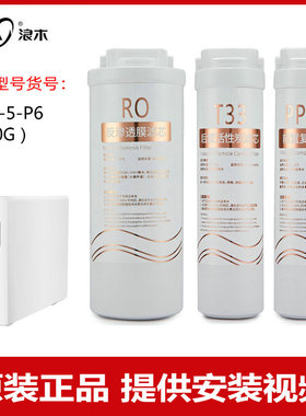浪木滤芯500G净水机RO反渗透纯水机滤芯LMR-5-P6净水器滤芯