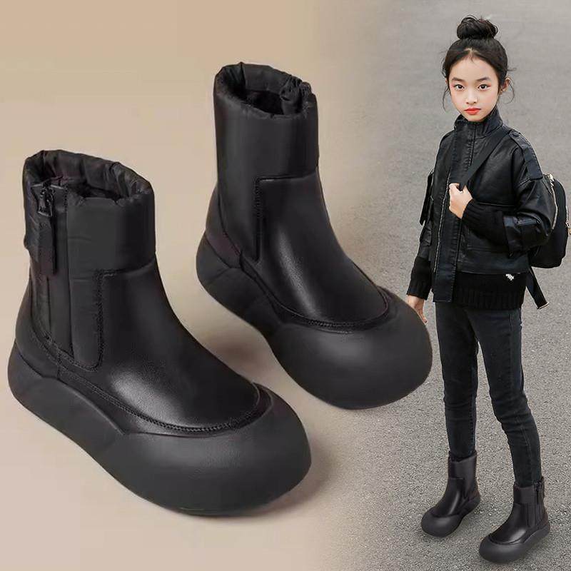 女童雪地靴冬季2025新款儿童短靴女学生大棉鞋加绒保暖棉靴中大童,童鞋/婴儿鞋/亲子鞋,雪地靴,淘宝优惠券,粉丝福利购,淘宝优惠卷