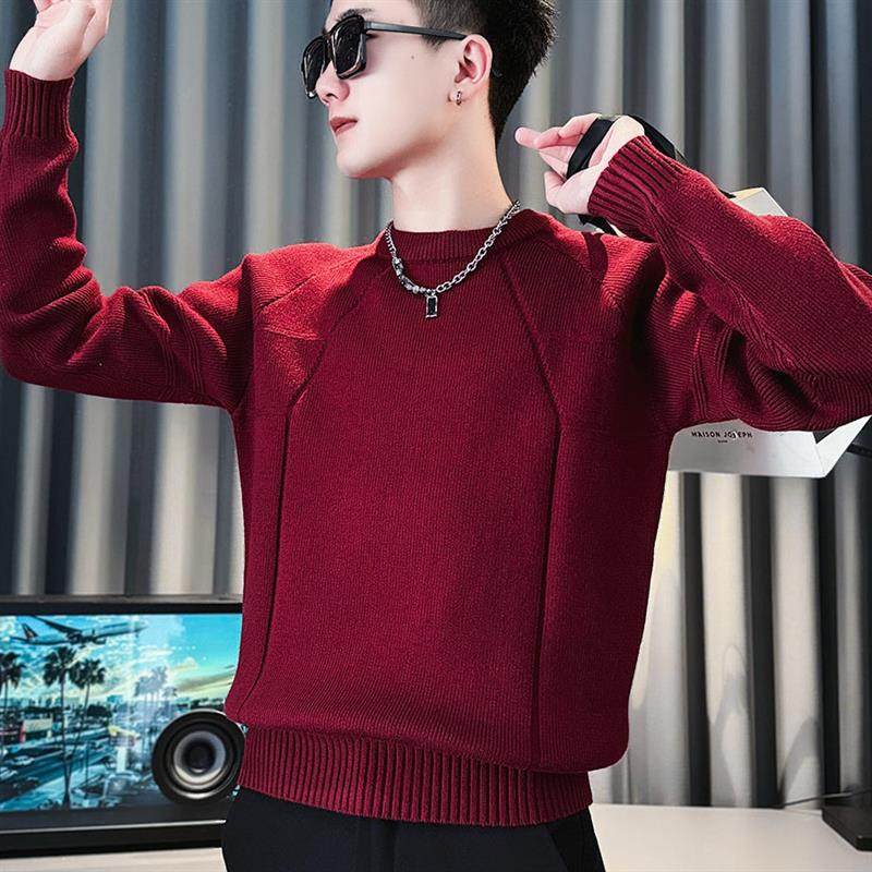 秋冬款高端毛衣男款潮牌内搭上衣2025新款爆款男士潮流加厚打底衫,男装,针织衫/毛衣,淘宝优惠券,粉丝福利购,淘宝优惠卷
