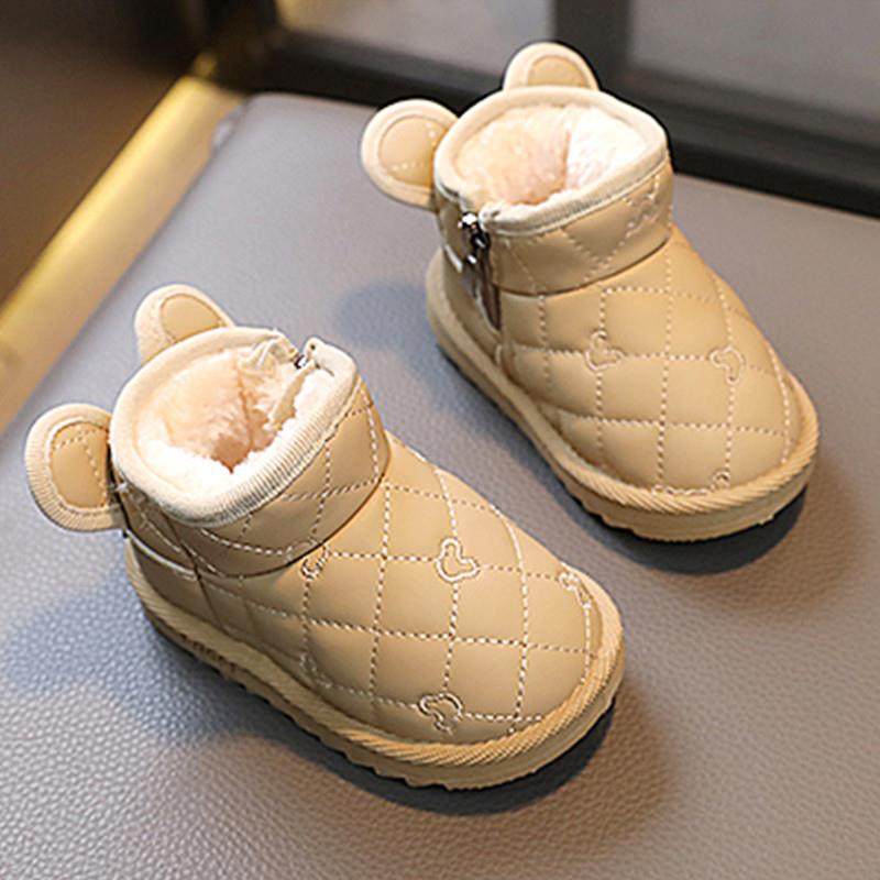 冬季儿童雪靴男童冬款鞋子宝宝冬天大棉鞋女童加绒加厚防水棉靴,童鞋/婴儿鞋/亲子鞋,雪地靴,淘宝优惠券,粉丝福利购,淘宝优惠卷