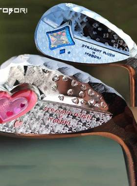 ITOBORI一刀雕高尔夫挖起杆扑克牌系列定制沙坑杆切杆男女士球杆