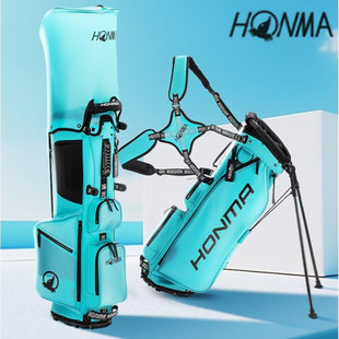正品HONMA红马高尔夫球包透明防水男女士支架包golf轻便球包新款