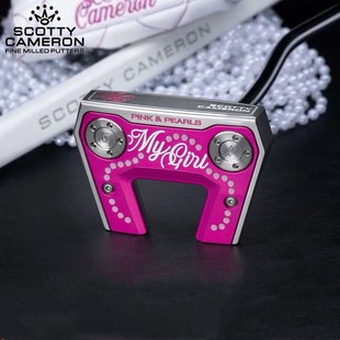 Titleist卡梅隆限量MY GIRL高尔夫推杆PINK&PEARLS闪耀粉珍珠25款