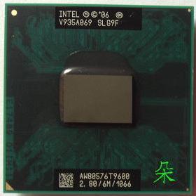 笔记本CPU T7250 P8400 P8600 P8700 P8800 P9500 P9600 T9600