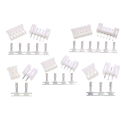 PH2.0接插件 间距2.0MM连接器 插头+直针座+端子 2P/3/4/5/8-16P