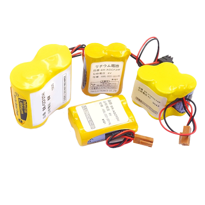 BR-2/3AGCT4A公称电压6V PLC工控数控机床锂电池BR-AGCF2W CCF2TH