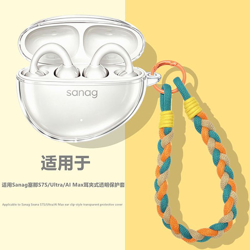 适用塞那S7S耳夹式透明保护套