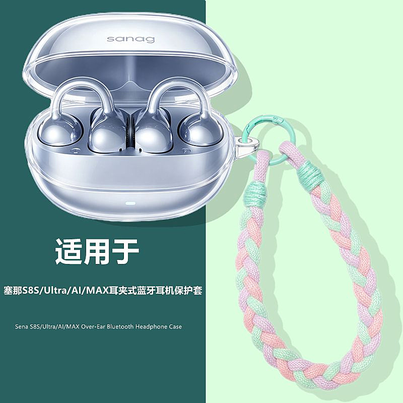 适用塞那S8S耳夹式耳机保护套