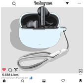 漫步者Lolli SE耳机套简约纯色防摔硅胶软壳 EVO蓝牙耳机保护套漫步者Lolli Pro SE耳机壳适用漫步者X5