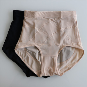 绿时代2015蕾丝性感收腹裤塑身束腰网纱镂空透气提臀女三角收腹裤