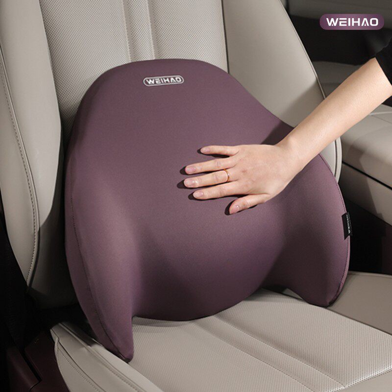 适用小米YU7汽车腰靠四季通用记忆棉车用舒适柔软头枕靠垫腰托垫