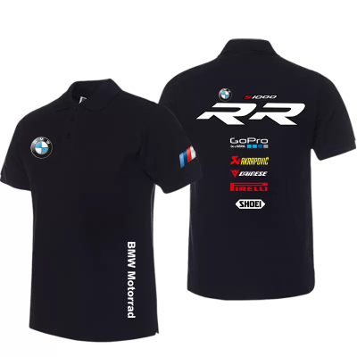宝马赛车服T恤POLO衫机车骑行服