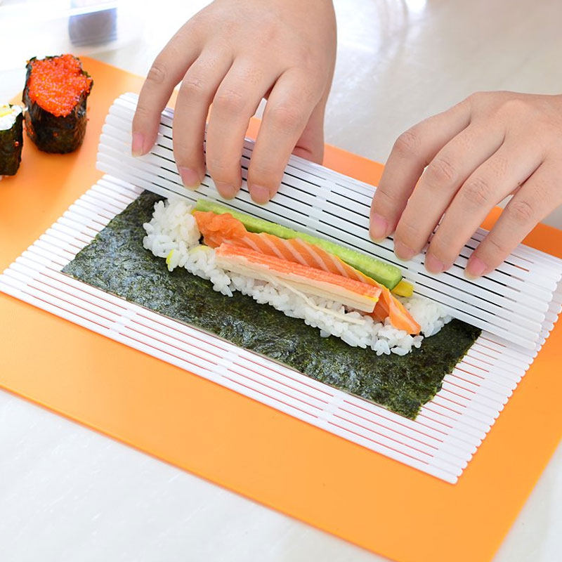 日本进口 SANADA 寿司卷帘模具DIY料理制作工具自制海苔卷寿司