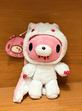 日系可爱gloomy bear 中古暴力熊粉白变装挂件玩偶包包挂饰可爱