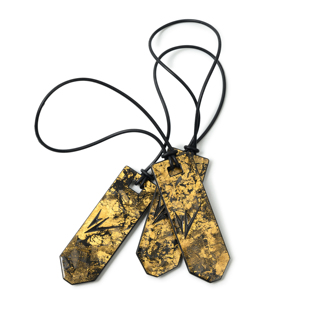 WEAVER织巢鸟 开罗尔金系列纯金碳纤维材质魔术贴快取拉手EDC工具