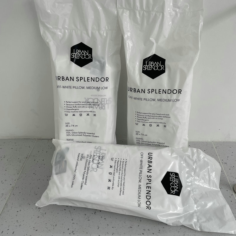 纯分享出口单！轻奢品质！回弹性好！柔软舒适高密度全棉枕芯枕头