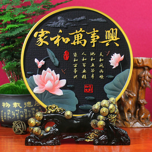 电视柜酒柜装 饰品摆件客厅玄关隔断屏风博古架家居活性炭雕工艺品