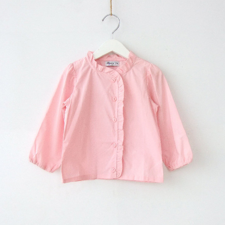 Chemise fille à manche longue - Ref 2087231 Image 3