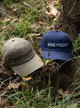 新款BLUE LUGxBIKE FRIDAY 合作款棒球帽 设计简单 绣有徽标帽子