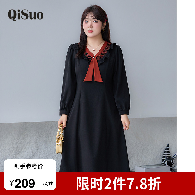 显瘦    气质   大码连衣裙