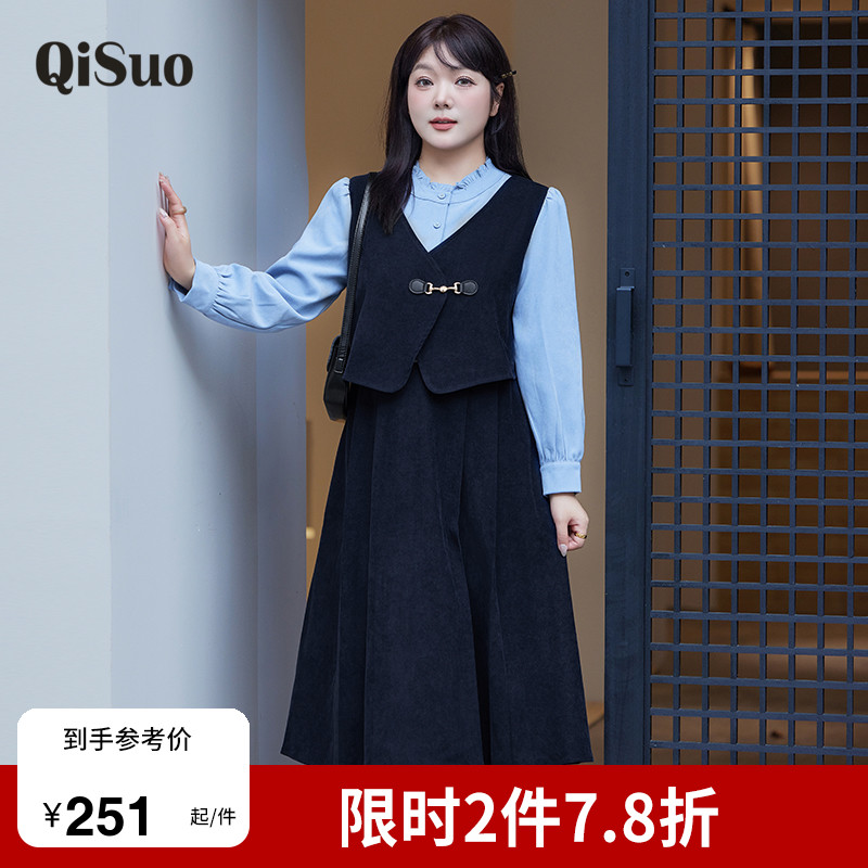 显瘦    气质   大码连衣裙