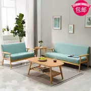 Kinh doanh Đơn giản Loại Ghế Tóc Salon Cửa hàng Vải Sofa Nghỉ ngơi Khu vực Cuộc sống Beauty Shop Nội thất - FnB Furniture