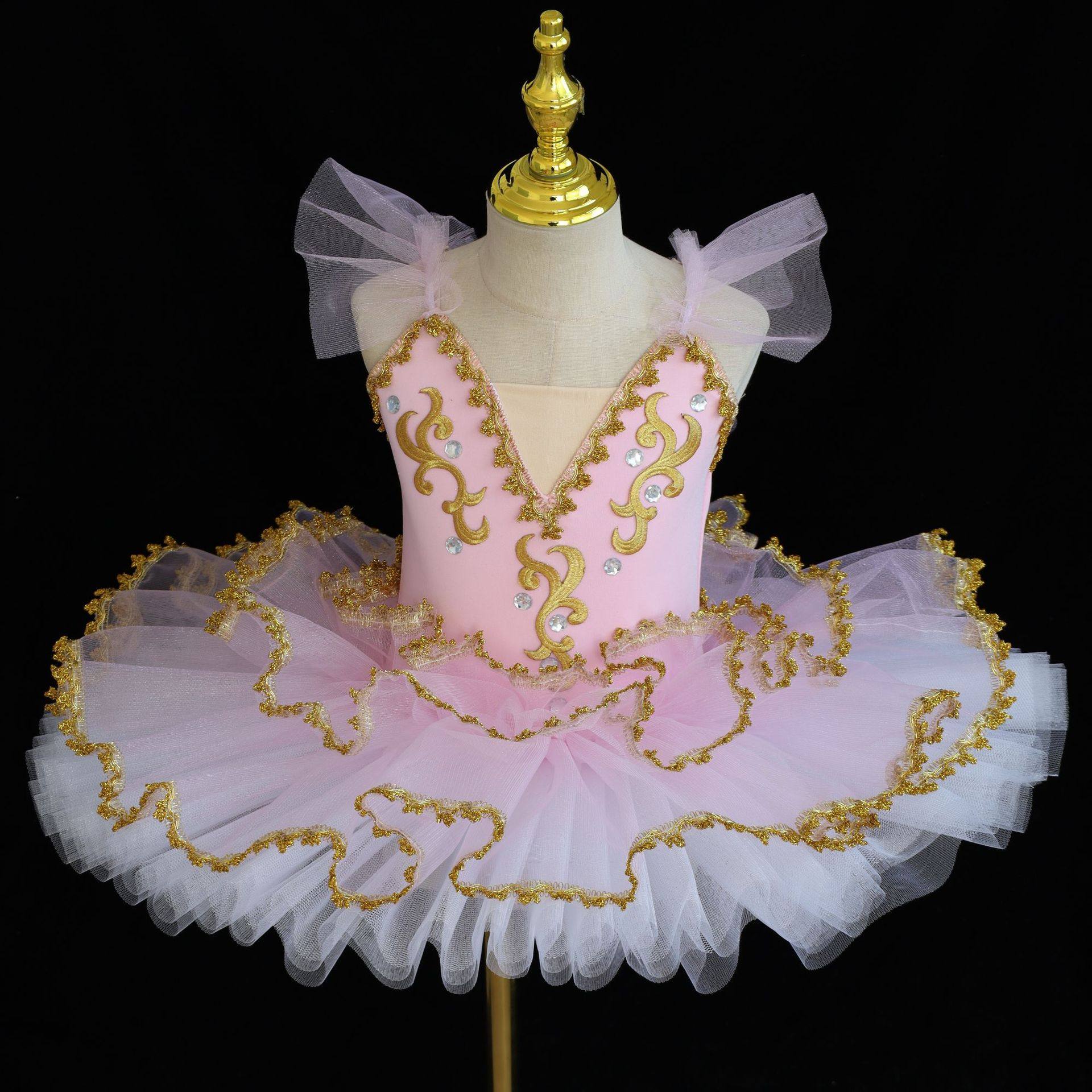 女童芭蕾舞裙儿童专业天鹅湖演出服蓬蓬裙tutu纱裙小天鹅舞蹈服夏,运动/瑜伽/健身/球迷用品,芭蕾舞演出服,淘宝优惠券,粉丝福利购,淘宝优惠卷