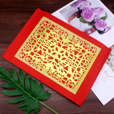 大号家用纯手工福字钱双福钱纸