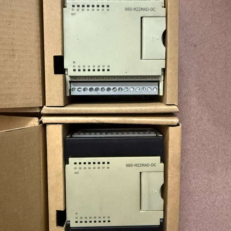 议价几乎全新 RECT矩形PLC扩展模块 N80-M22MAD-直拍不发货