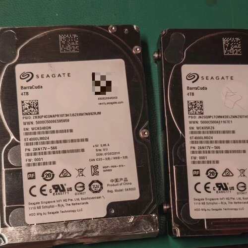 议价希捷4TB 2.5寸机械硬盘，型号ST4000LM024，S直拍不发货