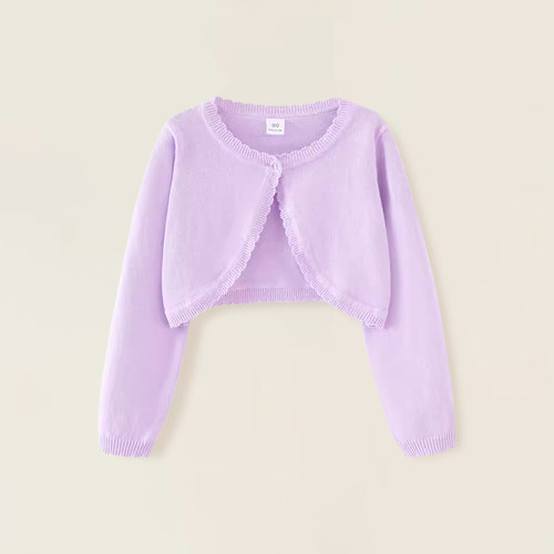 女童外搭开衫春夏连衣裙小披肩