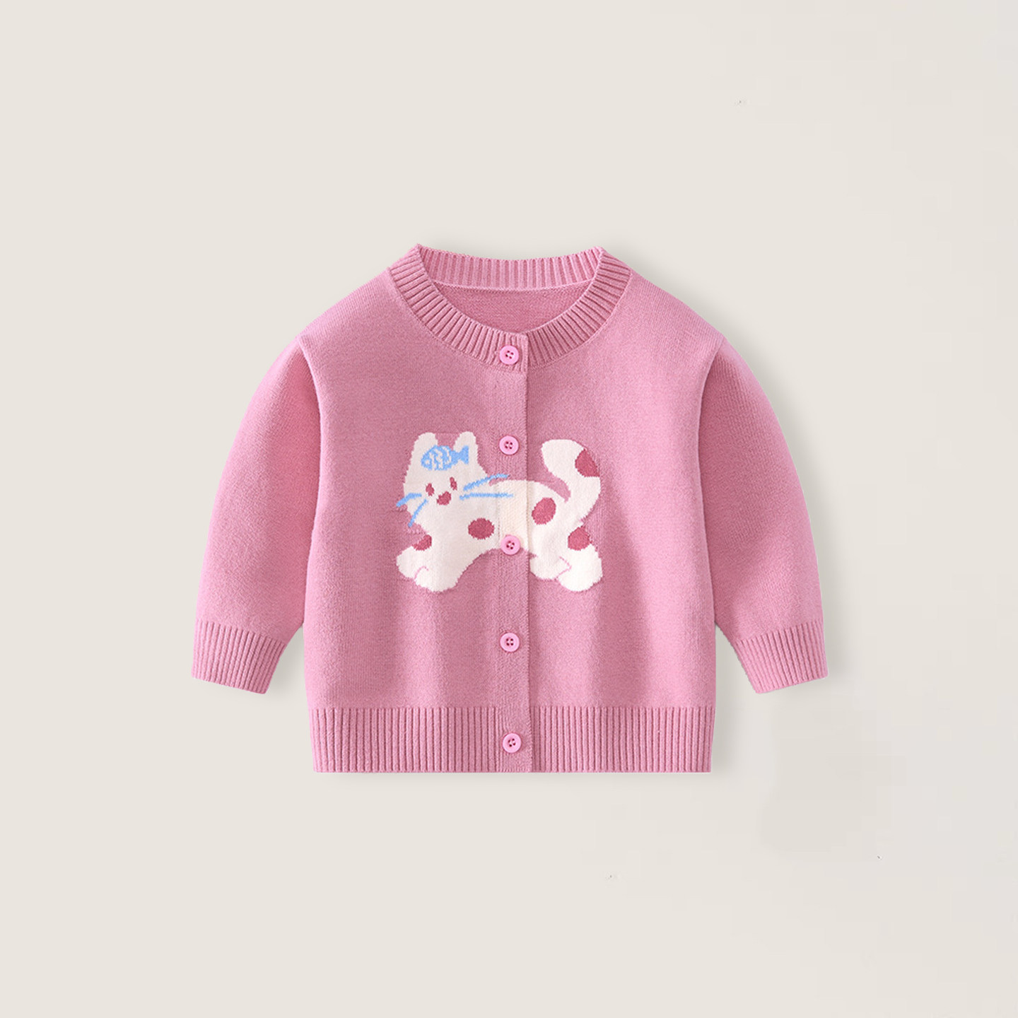 婴幼儿针织开衫春秋新款图片