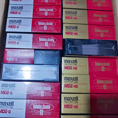 古董电脑磁盘maxellibm磁盘