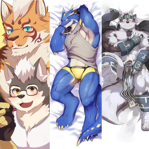 diy龙虎家有定做布艺等身抱枕