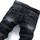 牛仔裤 小脚黑灰潮牌裤 新款 YEZOE弹力百搭男士 韩版 修身 子25秋冬季