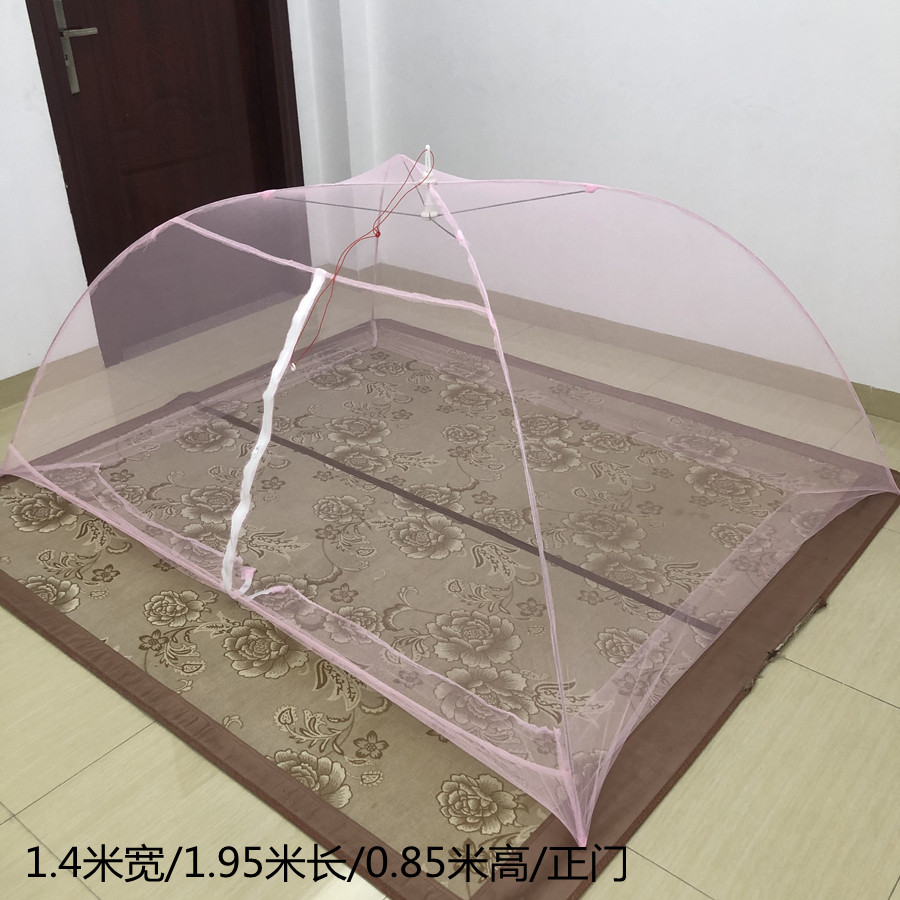 简易伞式蒙古包蚊帐打地铺